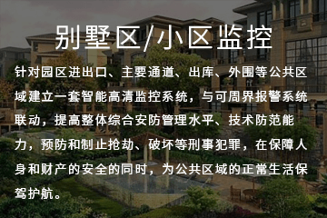 物業安防監控